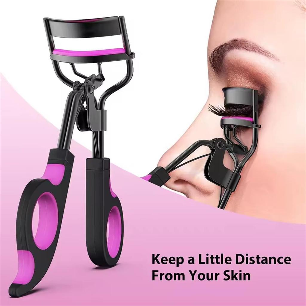 5pcs Eyelash Curler Set Lash Mascara Brush with Eyelash Extension Tweezers Clips Replacement Pads Cosmetics Makeup Tools