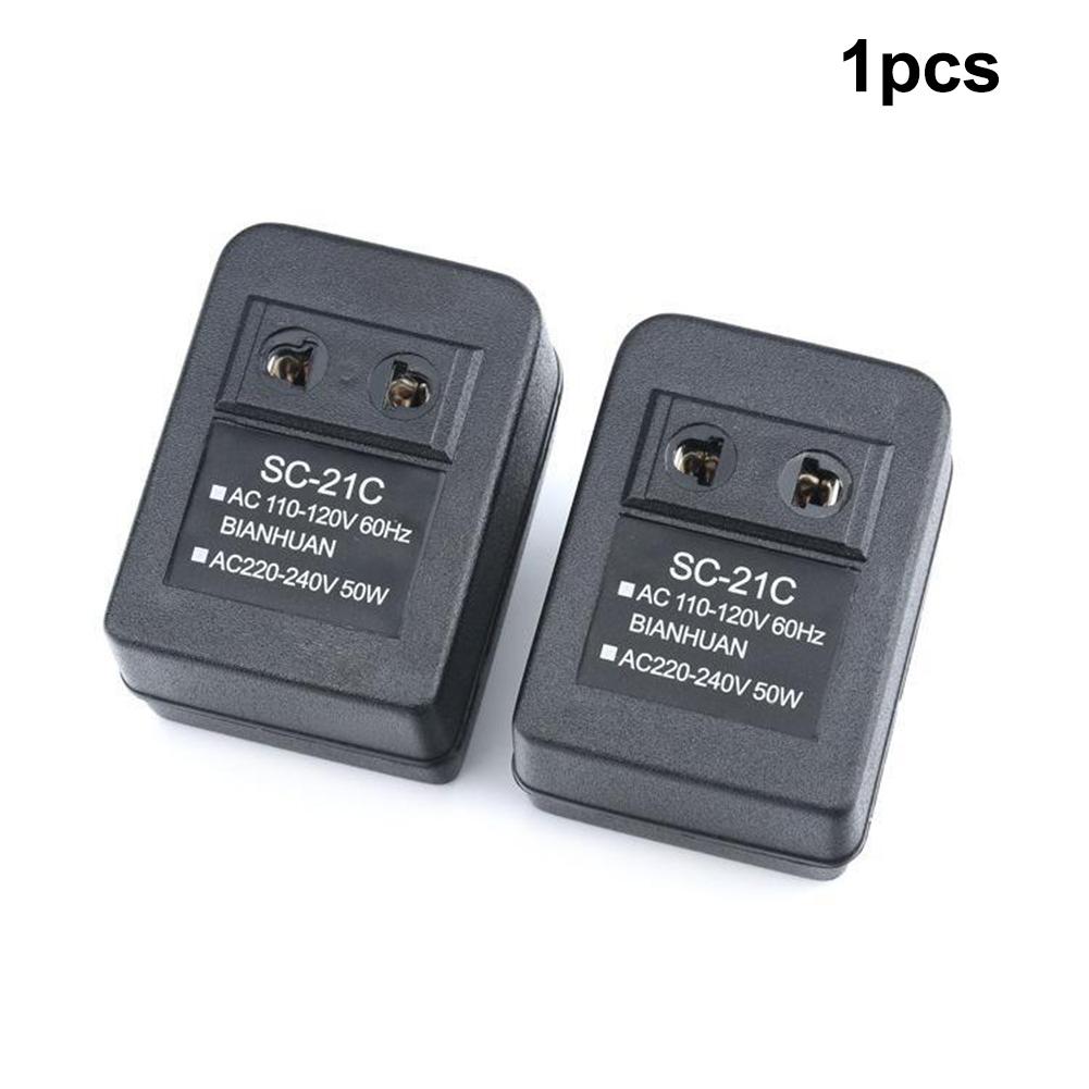 

Step Down Transformer Travel Adapter 50W US AC 220V To 110V Voltage Converter Suitable for International Travel China Mainland