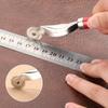 New 1Pcs Stainless Steel Leather Overstitch Wheel Space Paper Perforating Tool Tailor Stitch Marker Gear Roulette Patchwork Tool