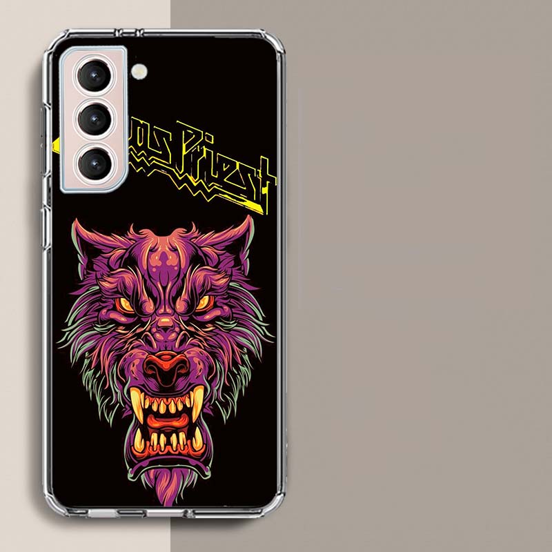 J-Judas P-Priest Band Phone Case For Samsung A16 A26 A36 A56 A17 A15 A25 A35 A55 A14 A24 A34 A54 A04S A05S Galaxy Note 20 10 9 8