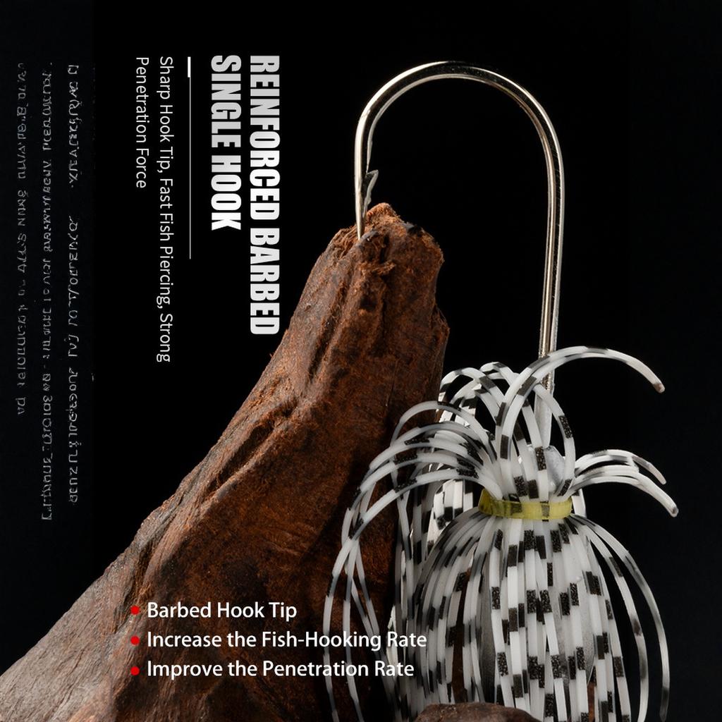 Spinnerbait Fishing , Hard Metal Kits Swimbait for Bass Trout Salmon Walleye Saltwater 5pcs/Pack