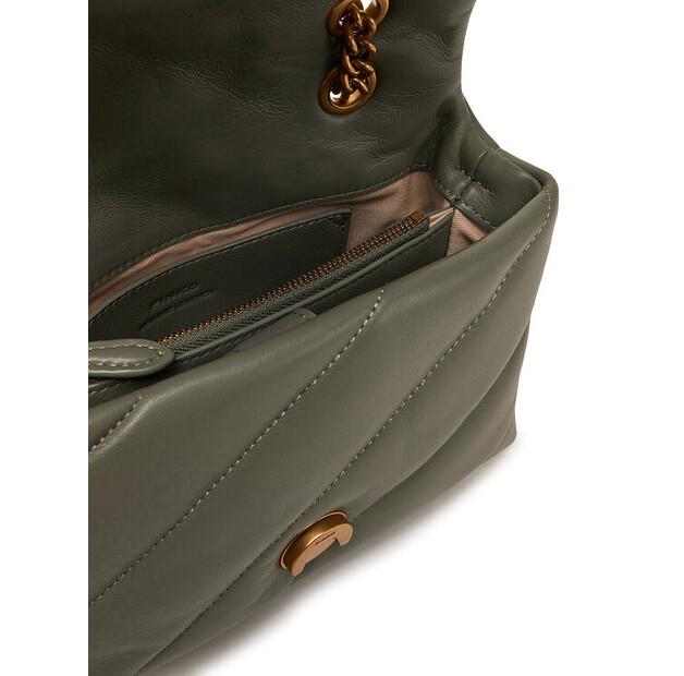Handbag PINKO Love Puff Mini Cl PE 25 PLTT 100039 A0F2 Green