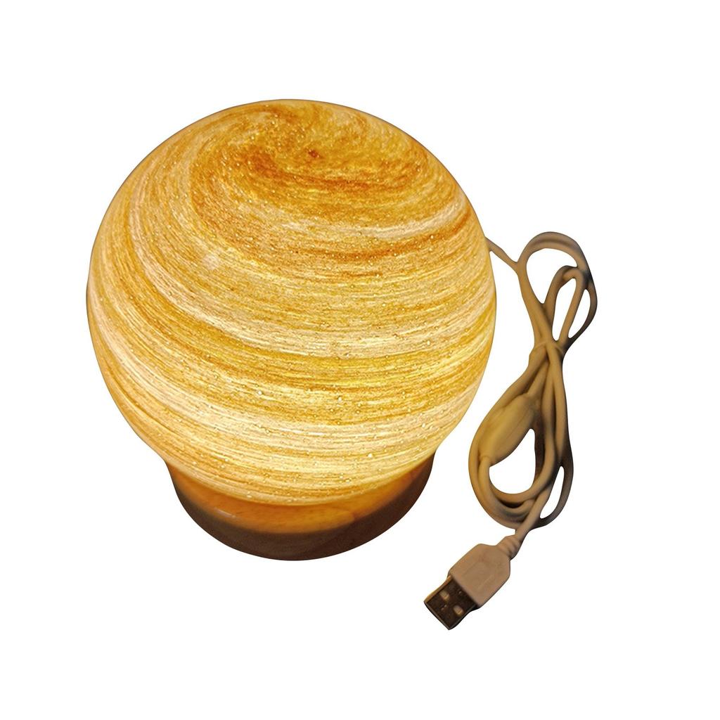 Glass Moon Lamp, Night Lamp With Wooden Stand Lamp Decoration Star Lamp USB Power Supply Sky Lamp Home Decor Birthday Gift For Friends Lover