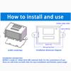 XH-W3002 W3001  Digital LED Temperature Controller 10A Thermostat Regulator For Industrial Tool Accessories