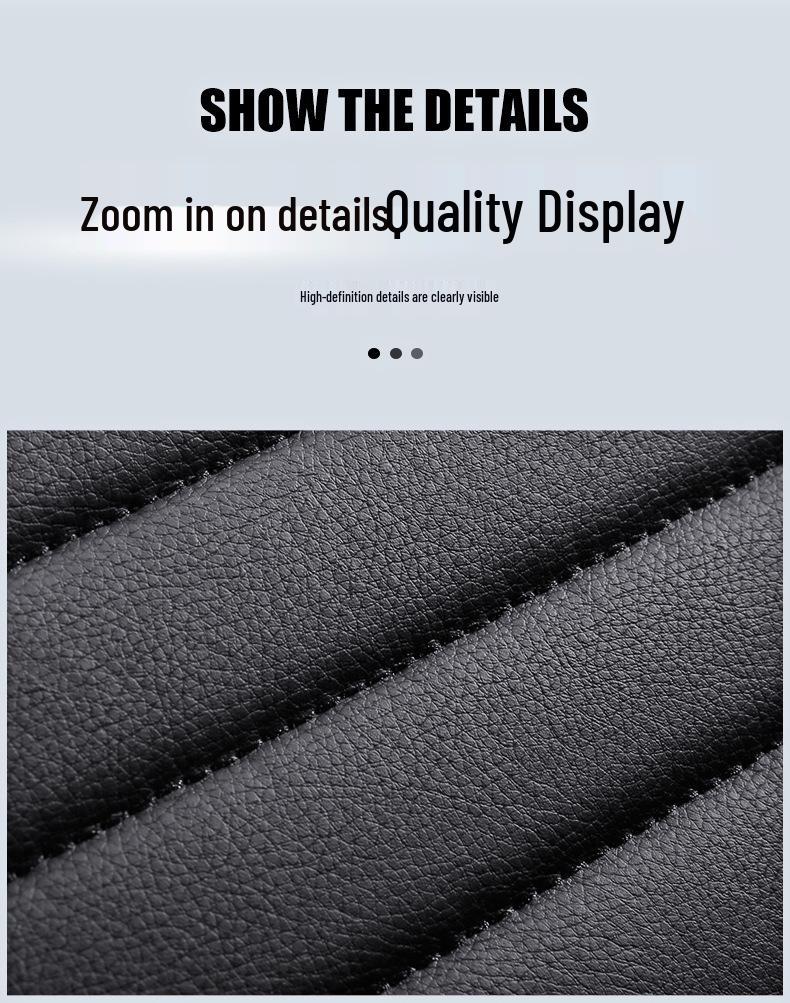 Buick Excelle GT/XT 2021 Lädersätesskydd för 13/14/15-modeller - Fullständigt skydd, Design för fem säten