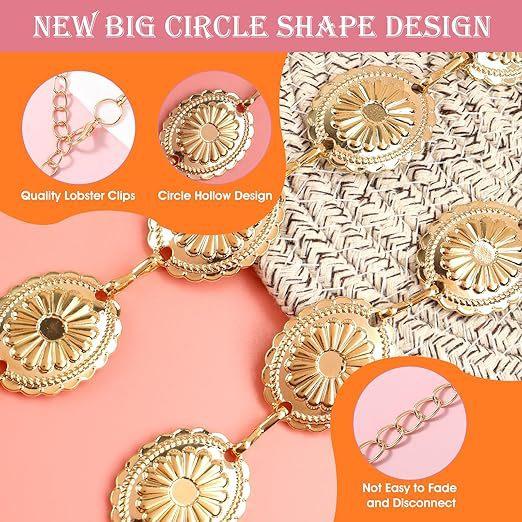 Retro Fashion Metal Chain Belt Women's Waist Decoration Versatile with Skirt Suit Hanfu Waist Chain Ins Tide