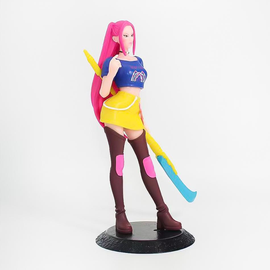 3pcs Kpop Demon Hunters Action Figure Toy Derpys Tiger Rumi Mira Zoey Sussy Figurine Doll For Fans Gift