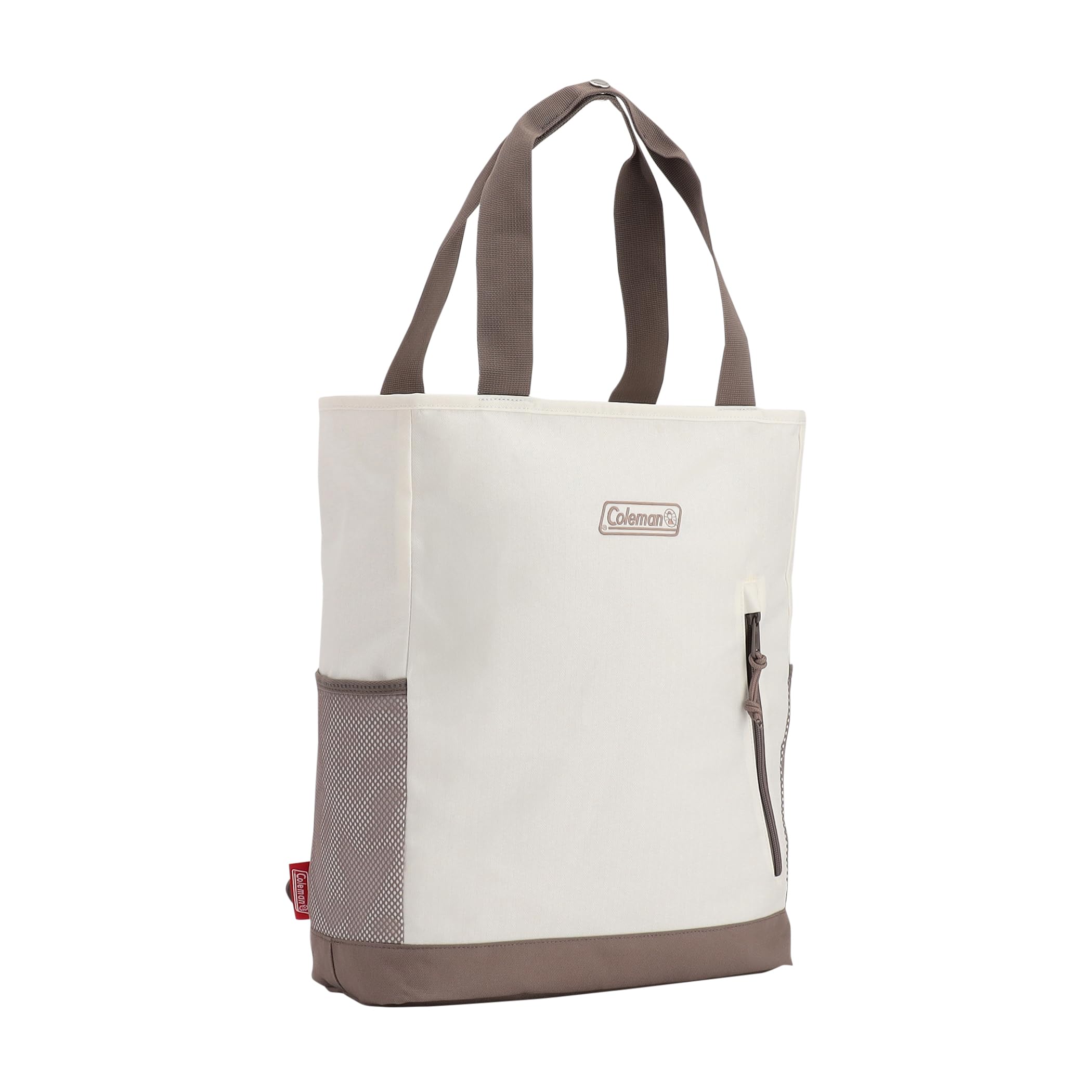 

2WAY Backpack Tote [Coleman] (White Herringbone)