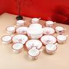 Haolaibao HLB-MY02 Good Fortune 38-Piece Ceramic Dinnerware Set