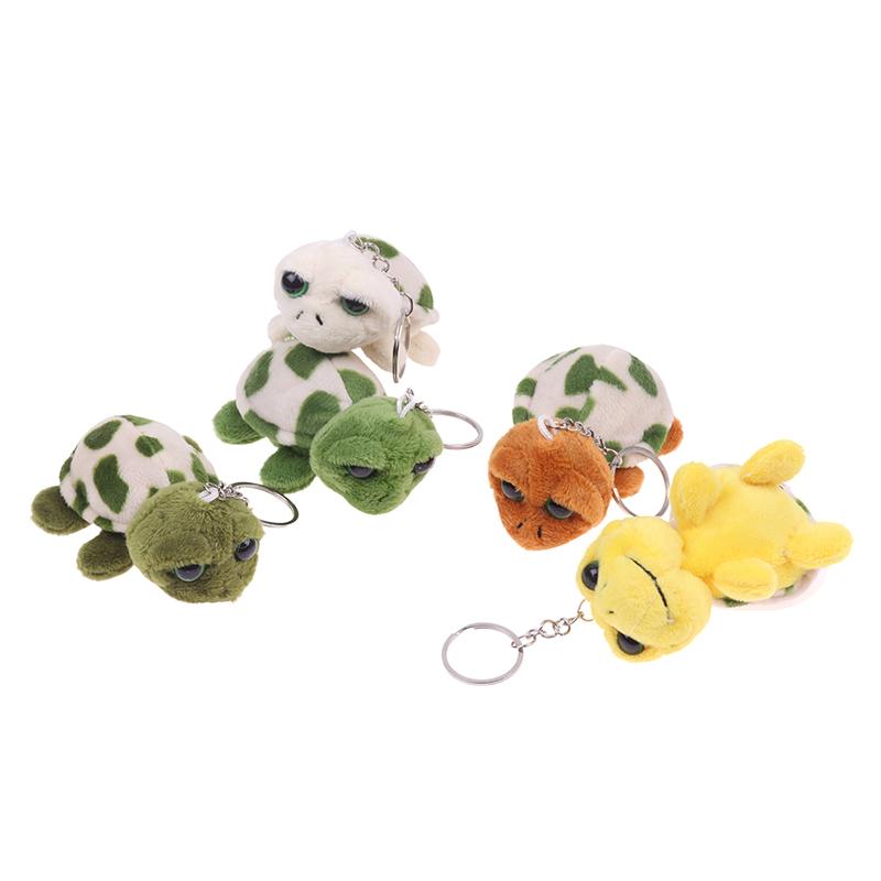 Little 6Cm Tortoise Keychain Charm , Key Ring Chain Women Girl'S Pendant Plush