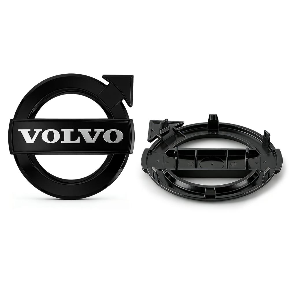 Per Volvo Rdesign V40 V50 S40 S80 XC60 S60 XC40 C40 V90 XC60 S90 T6 Auto Griglia Cofano Anteriore Copri Emblema Stemma Accessori Auto