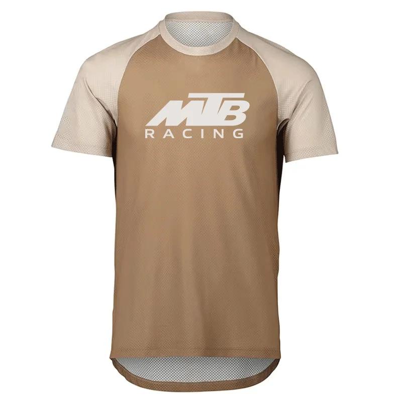 T-shirt Estiva da Uomo con Stampa 3D Girocollo per Sport all'Aperto