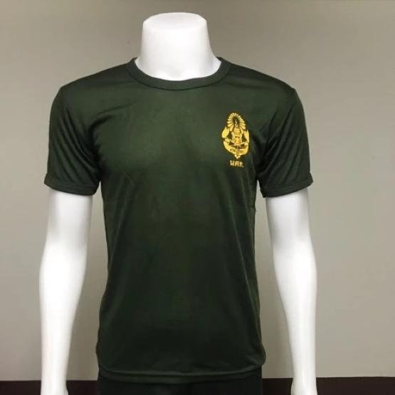 T-Shirt Thai Student Militär Soldat Thailand Unterhemd Gepolsterte Schulter Runder O-Ausschnitt V-Ausschnitt Druck Kurzarm Schnelltrocknend Herren Damen Unisex
