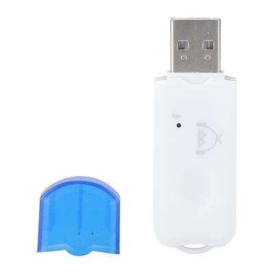 Mini USB Bluetooth přijímač nebo bezdrátový hudební adaptér A2DP pro mobilní telefon AUX do auta