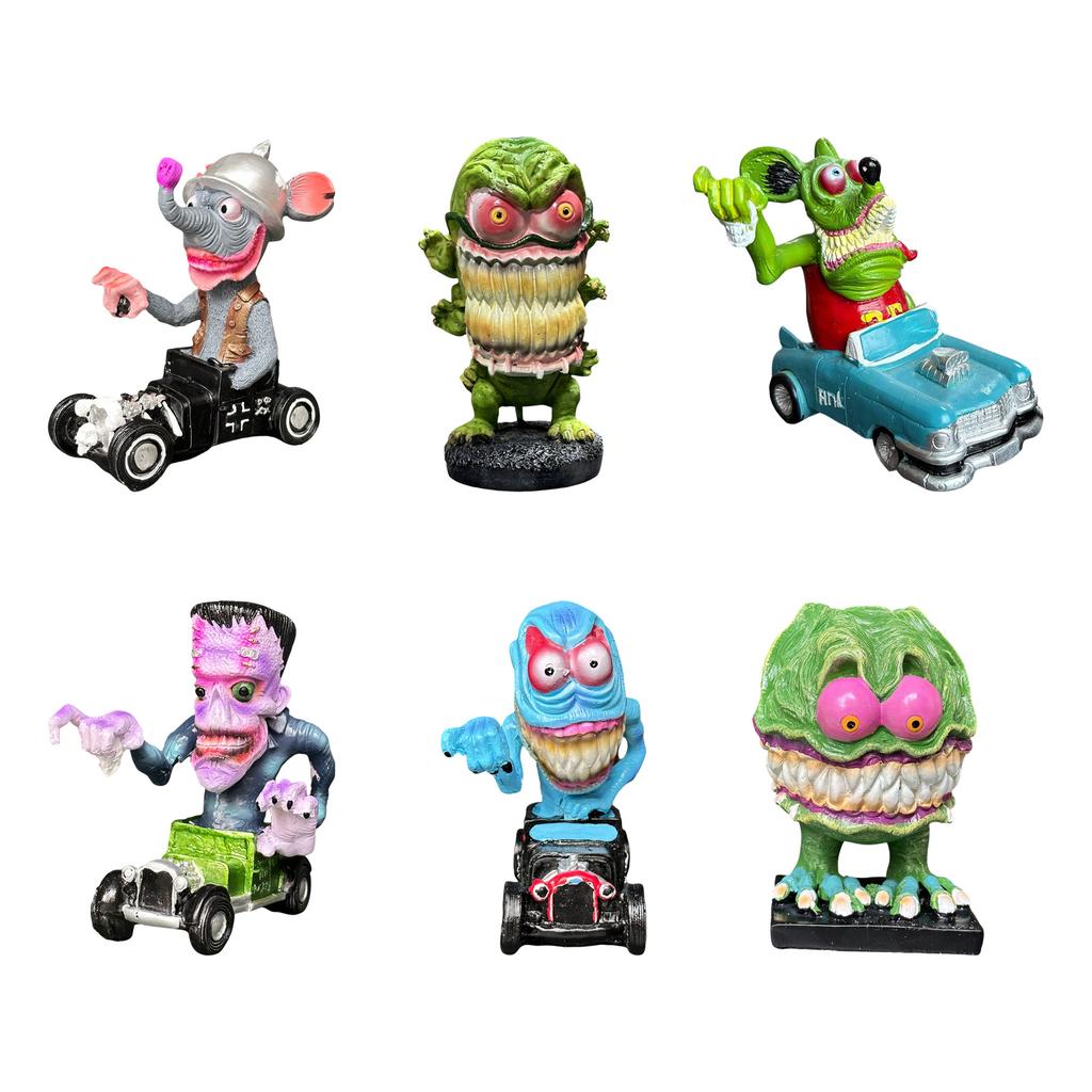 Big Mouth  Unique Resin Decorative Ornament, Personalized Alien