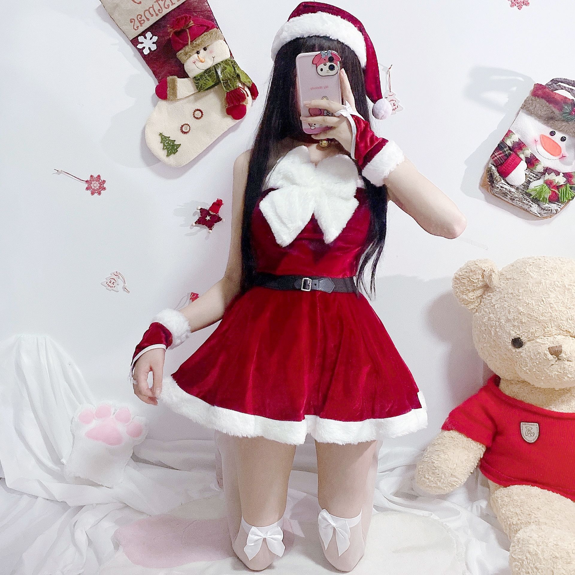 2026 new Christmas costumes, stage performance Christmas costumes, New Year s Day party costumes, sexy Christmas costumes XL