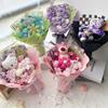 1 Bunch Puppy Cute Plush Bouquet Cartoon Doll Flower Bouquet Valentine Christmas Gifts Hello Kitty Strawberry Bear