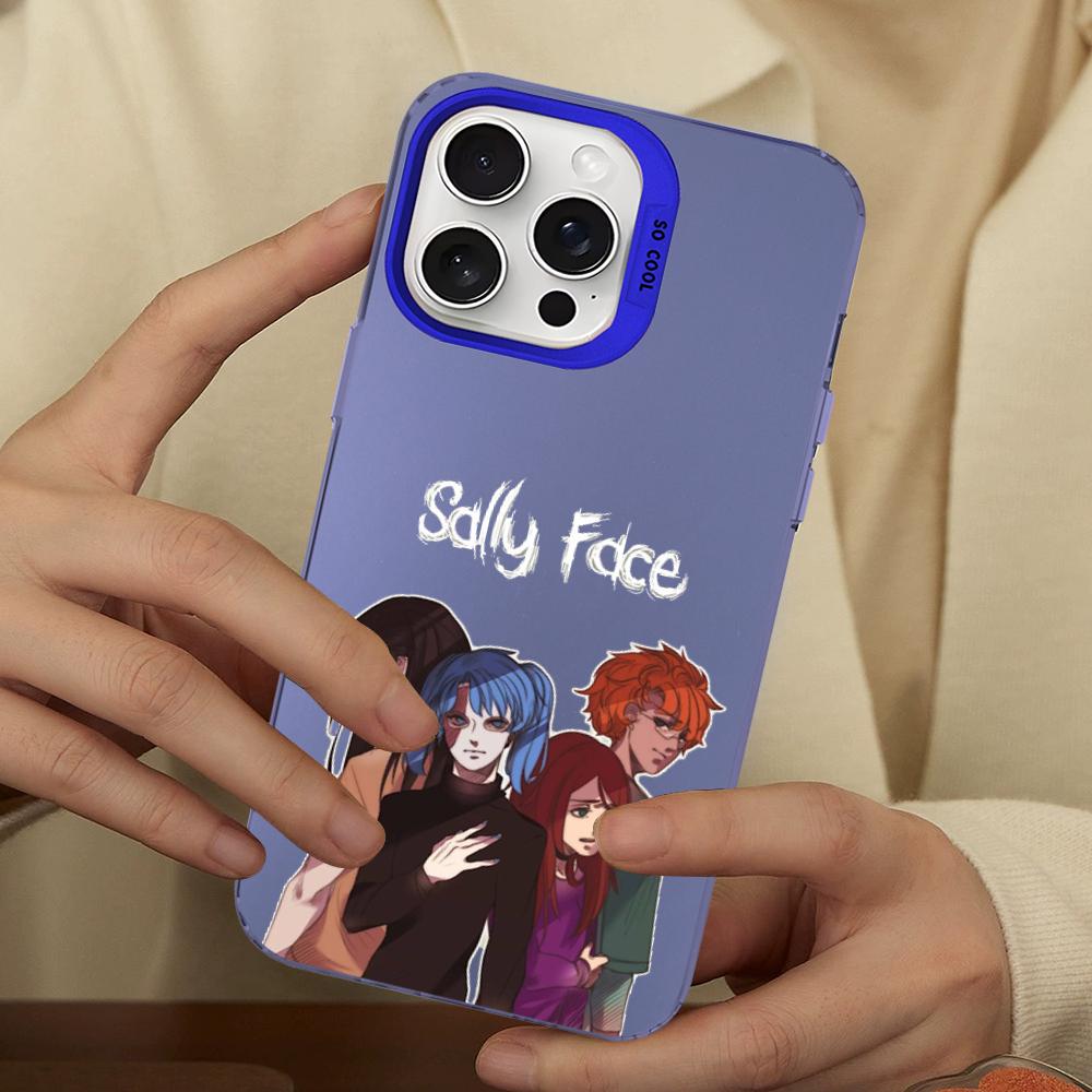 Sally Face Phone Case For IPhone 18 16 15 14 13 12 11 Pro Max X XR XSMAX 8 7 Plus Matte Shockproof Back Cover