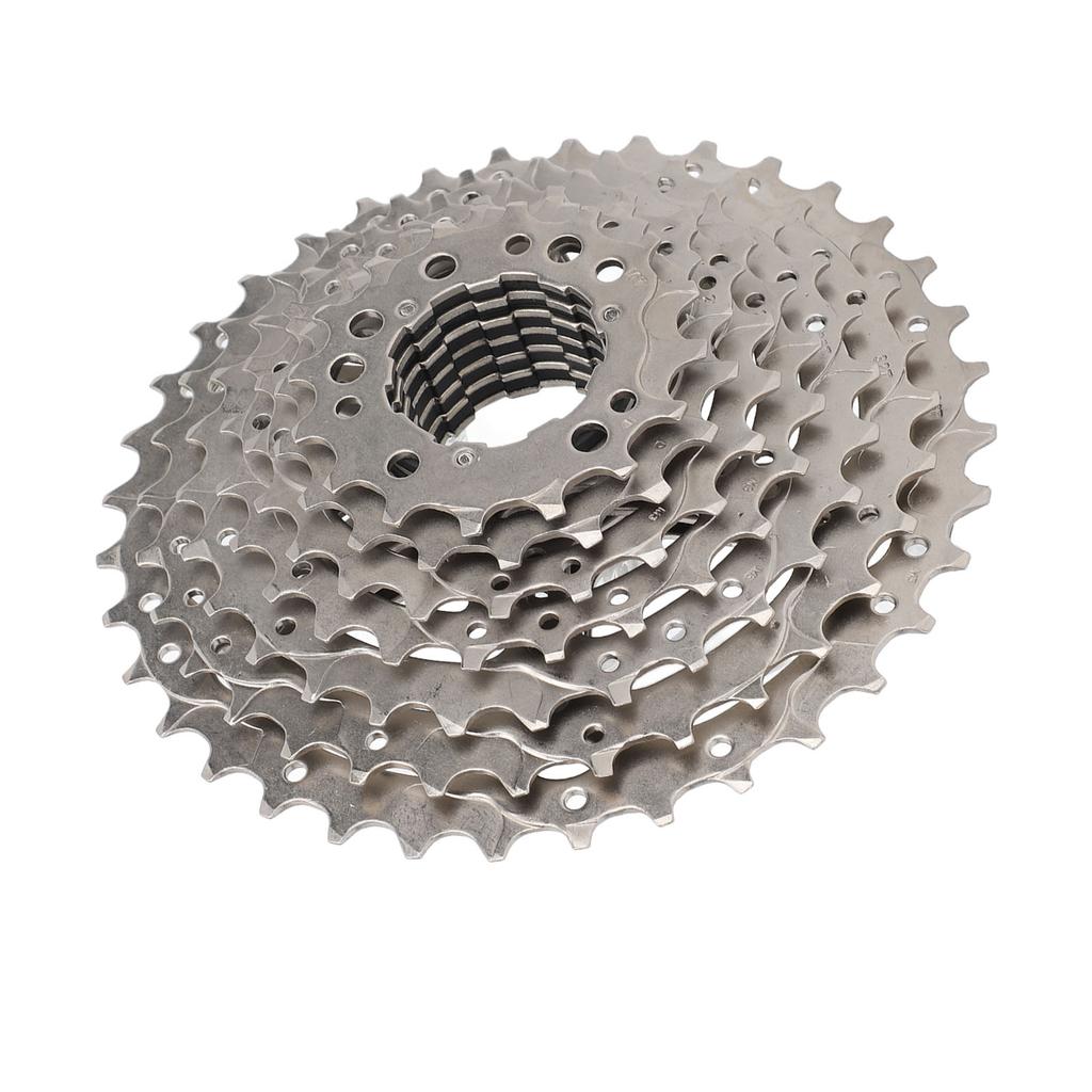 9 Speed 12‑36T Freewheel 9 Speed Cassette Aluminum Alloy Bike Bicycle Freewheel for Electric Bike Moped