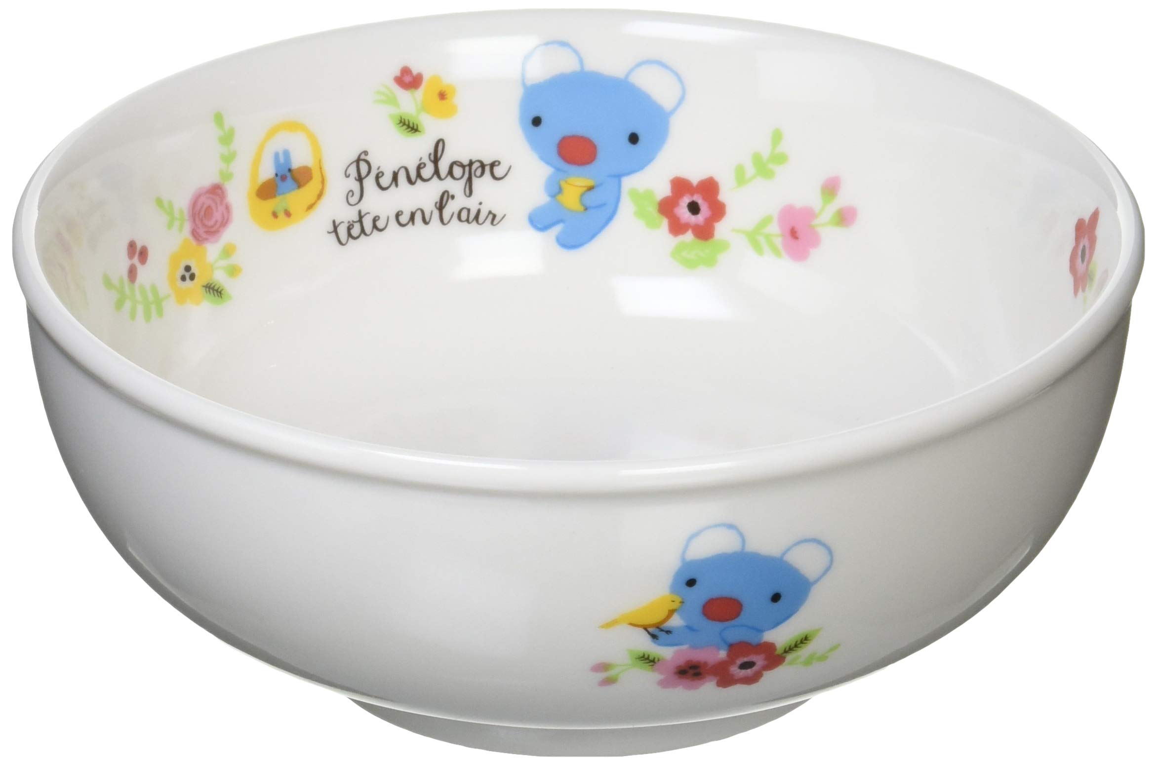 

Flower Ramen Bowl Diameter White 788145 Ukkari Penelope 14.5cm белый