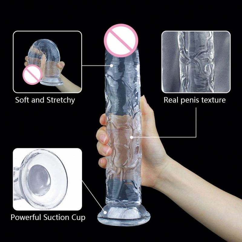 Realistic Dildo for Women Masturbation Suction Cup Soft Jelly Dildo Big Penis Anal Plug Erotic Sex Toy for Adult Sex Masturbator