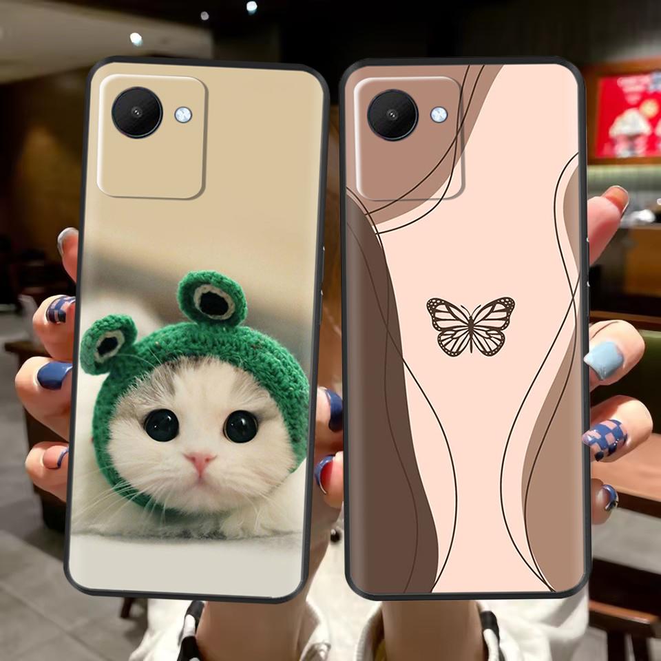 Zabawne Silikonowe Etui Na Realme C30 Etui na Realme C30S TPU Etui na Telefon Dla OPPO Realme C30S C30 s Fundas Coque realmeC30 Etui