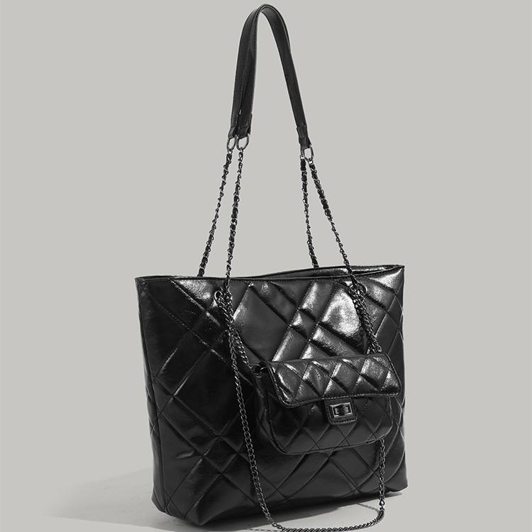 Niche Design Quilted Chain Bag 2025 New Fashion Morning Commute Mother-Daughter Bag Single Shoulder Crossbody Bag for Women Trendy