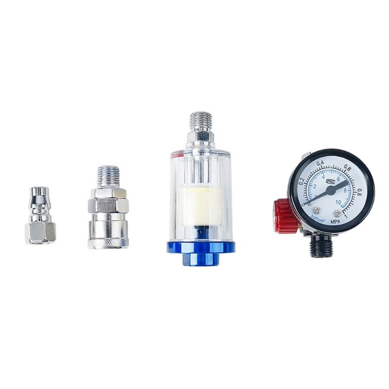 Automotive Painting Accessory Plastic Filter Air Oil Water Separator With Regulator Fit Multiple Sprayer Model