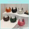 Elegant Pu Leather Shoulder Bag For Women Fashionable Summer Handbag With Stitching Details
