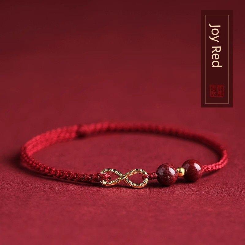 

2025 год Змеи Принесите Богатство и Сокровища Браслет из Красной Веревки Год Рождения Змеи Женский Плетеная Веревка Ножная Цепочка Удача от Неудачи Ремешок для Ношения Неудачи Unlimited Money-Joy Red-Foot Rope [Blessed]]