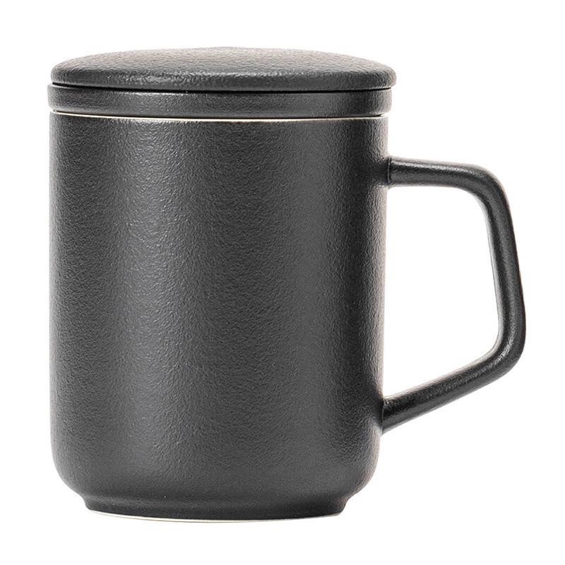 Chaxun Gradient Ceramic Mug with Lid & Filter