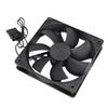 Computer Case Fans 120x120x25mm High Accuracy Dual Ball Bearing PC Exhaust Cooling Fan 3000RPM 2pin Case Cooler Fan
