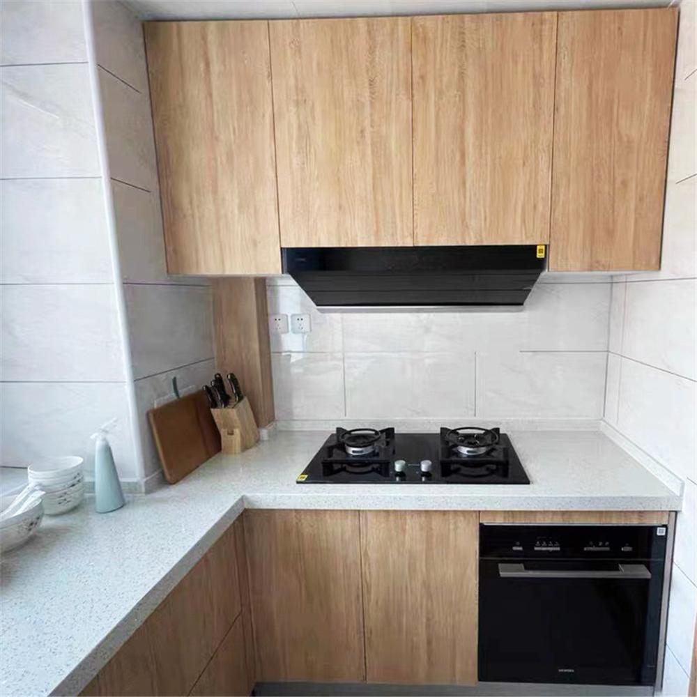 PVC Waterproof Self Adhesive Wallpaper Wall in Rolls Furniture Cabinets Vinyl Decorative Film Wood Grain Stickers For Home Decor