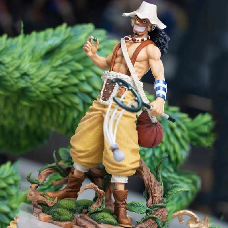 25cm Two Years After Meteor Lx Usopp One Piece Anime Figure Action Doll Pvc Model Decoration Status Garage Kit Children Toy Gift
