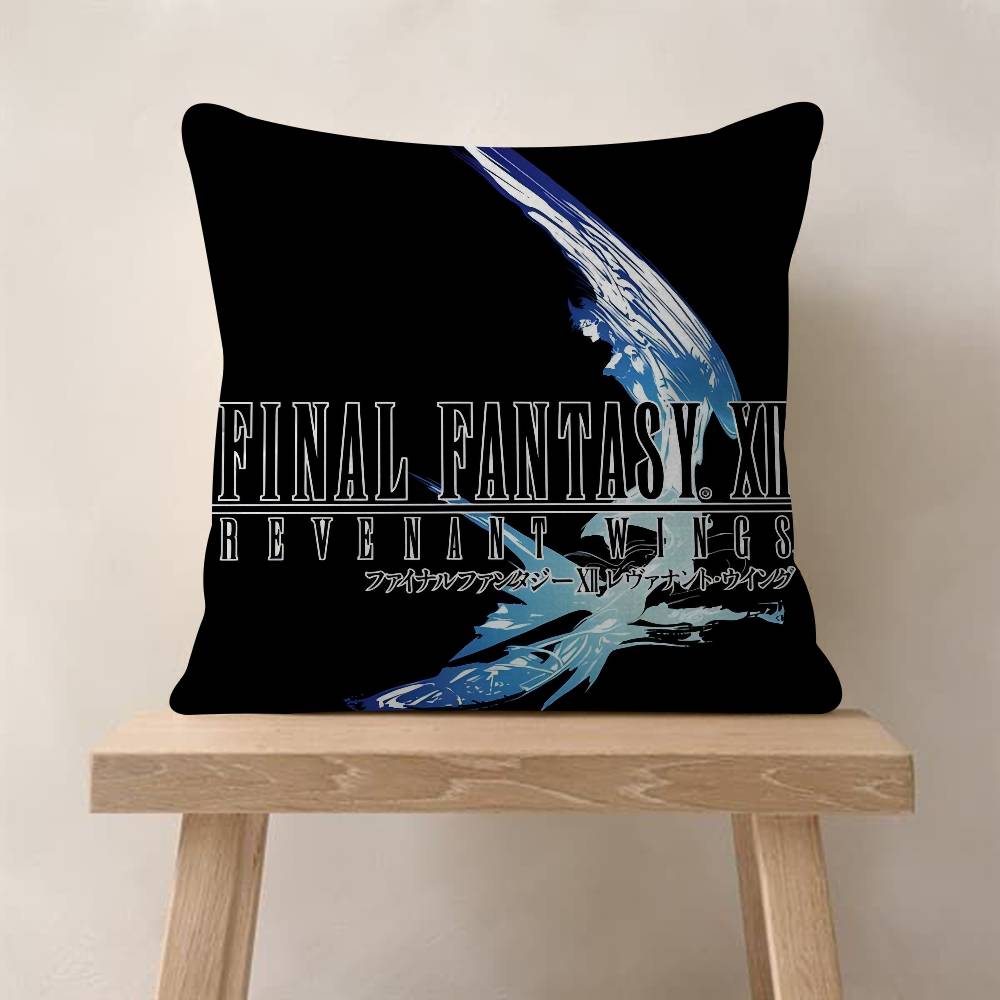 Game F-Final F-Fantasy Cushion Cover Inches Farmhouse Decor Home Throw Pillow Covers For Couch Decorations