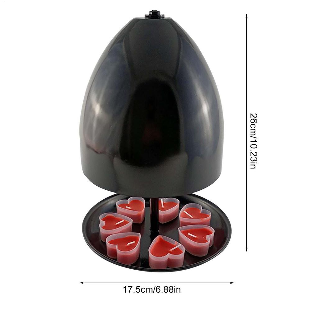 

Tea Light Heater Metal Tealight Candle Room Heater Large Space Candle Oven with Fast Heat Tea Light Holder and Candle Heating