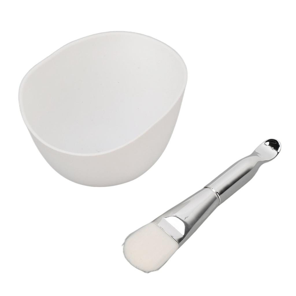 Sada misek na obličejové masky DIY Opakovaně použitelná Hnětací Skládací Velký Průměr Míchací Miska na Obličejové Masky