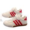 Children's Moral Training Shoes 2025 Spring and Autumn New Shoes Girls White Board Shoes Soft Sole Leather Boys Casual Sports Shoes