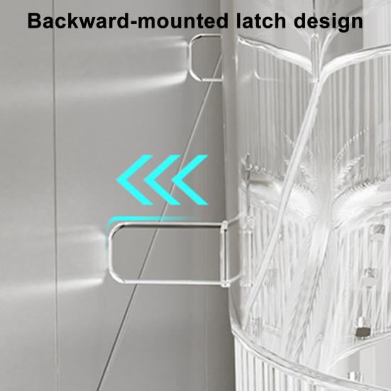 Badrumsförvaringshylla med sugkopp utan borrning Stor kapacitet Stark bärförmåga Organizer med sugkoppar och dräneringshål Avtagbar duschkorg