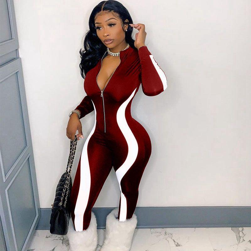 2022jumpsuit Skinny Rompers Women's Jumpsuit Overalls Jumpsuit Women