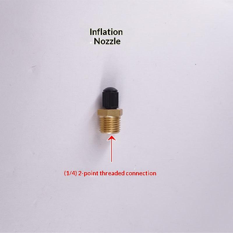Small Gas Storage Tank Pressure Adapter 1Pcs High Pressure Resistant Inflatable Cylinder Adapter for Camping Cooking