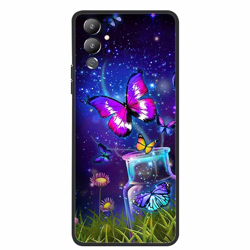 For Tecno Pova Neo 2 Cases Cat Lovely Soft TPU Silicone Phone Cases For Tecno Pova Neo2 LG6n Covers 2022 Black Edge Para Fundas