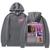 Singer TINI STOESSEL 2025 Tour Merch Sweatshirts Men Women's Fashion Hip Hop Trending Hoodie High Quality Casual Comfort Hoodies
