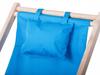 Blue Wooden Sun Lounger (4)