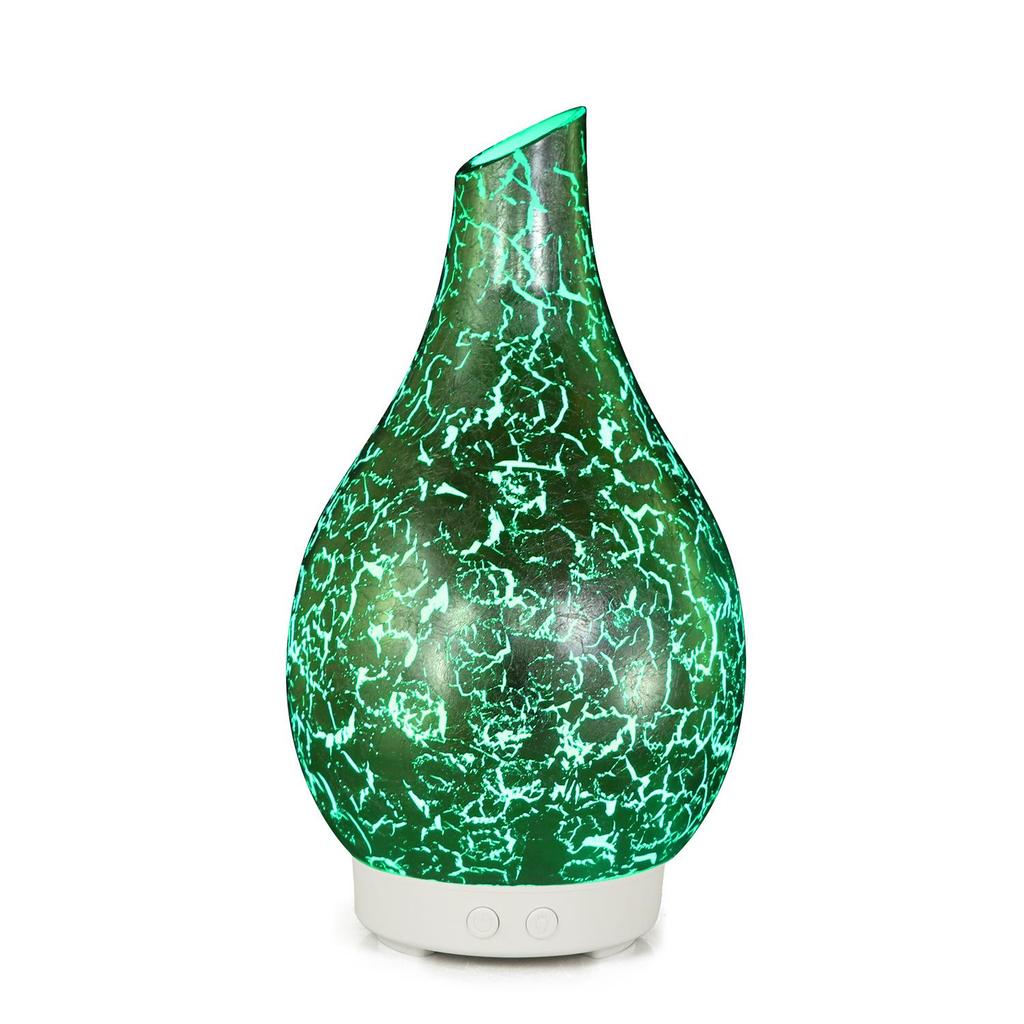 Creative Seven-Color Glass Aroma Lamp for Home and Office