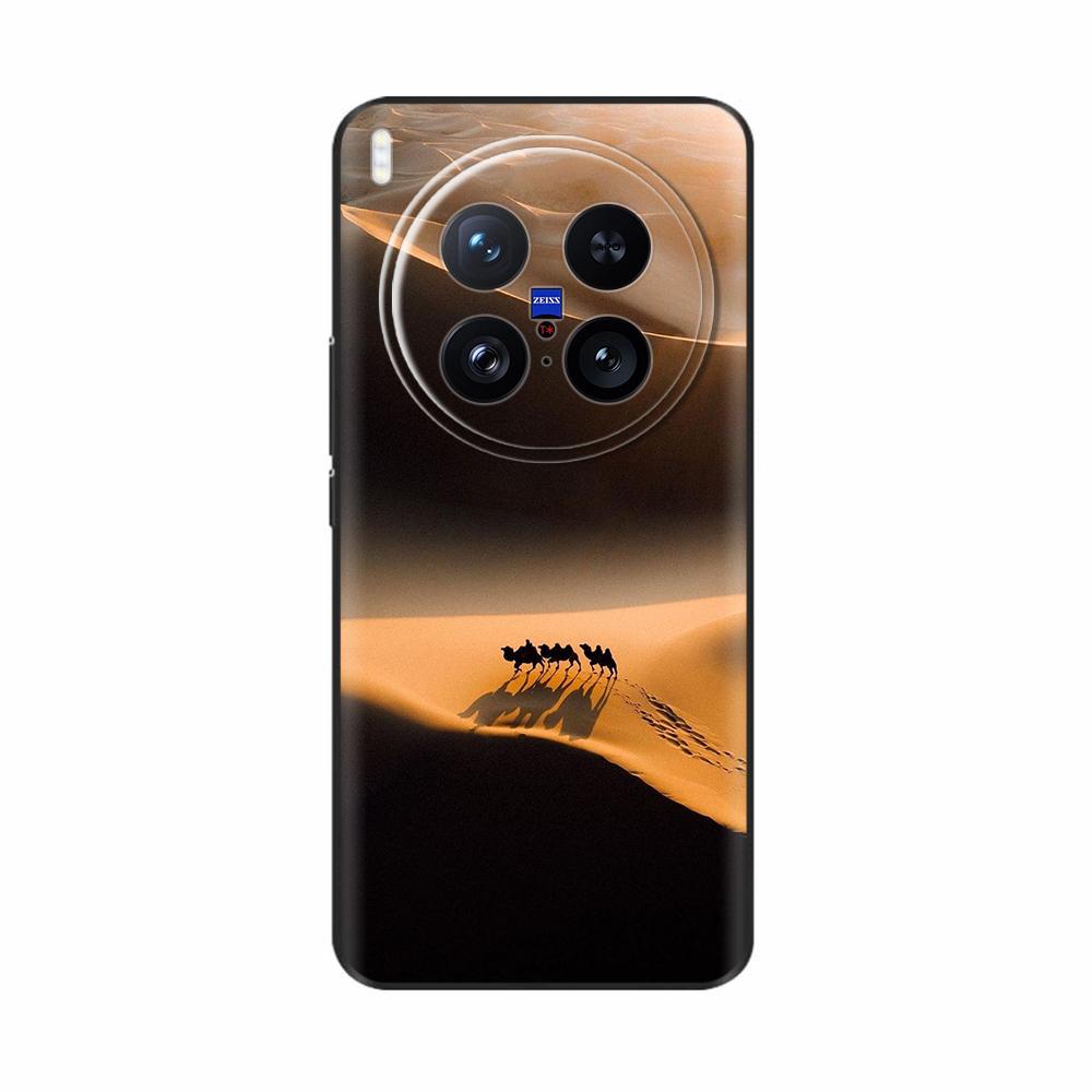 For VIVO X200 Ultra Case Cute Cartoon Painted Back Cover For VIVO X200 Pro Mini X100 Ultra Shockproof Shell Bumper Fundas Para