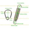 A1A2 2Pcs Drum Extension Spring Drum Foot Pedal Spring Percussion Instrument Parts