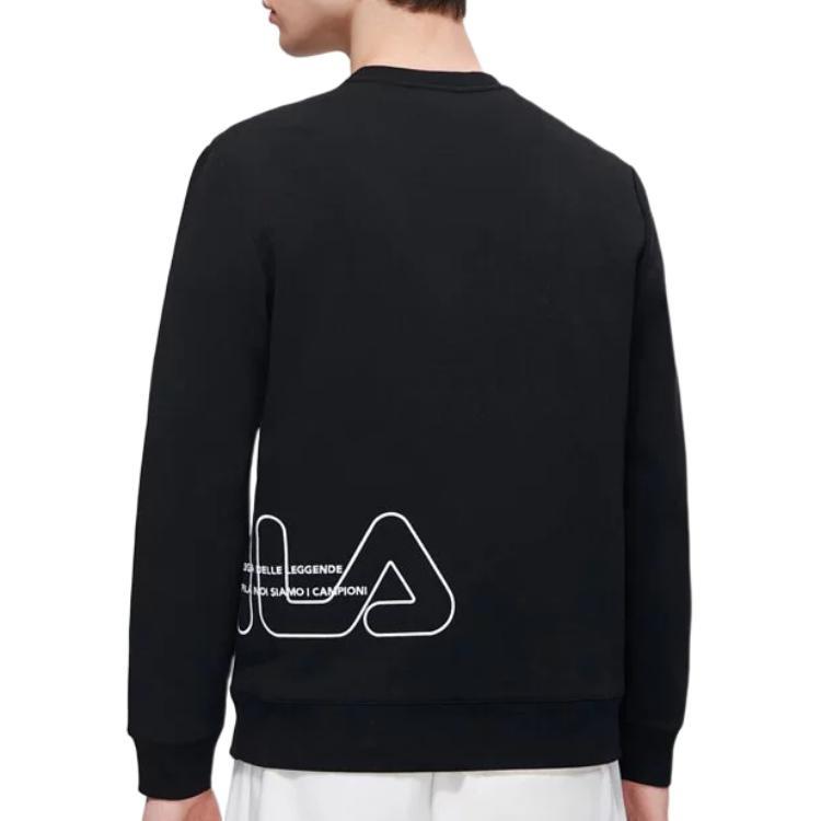 FILA Core Magic Stick Original Sweater 'Black' Men's F11M319202F-BK