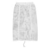 Net Plopping Cap for Drying Curly Hair with Drawstring Adjustable Elastic Band 360 Degree Protection Mesh Hair Drying
