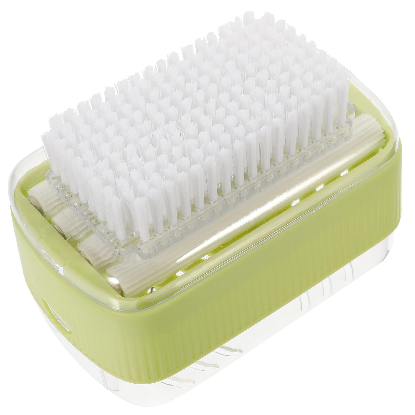 

Soap Foaming Portable Holder Travel Sink Sponge Roller Drainage Holes Soap Box With Brush PP ABS Materials
